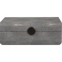 Vipon Gray Decorative Box