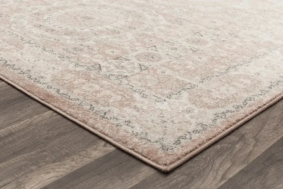 Tarsha Pink 5' x 7' Rug