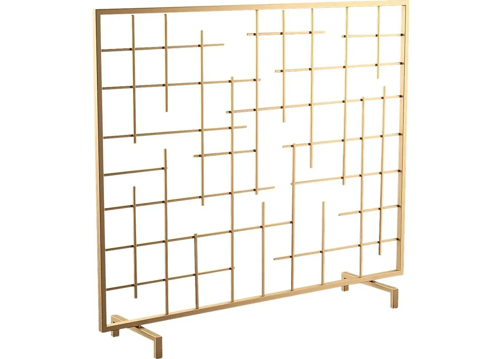 Moffre Gold Fireplace Screen