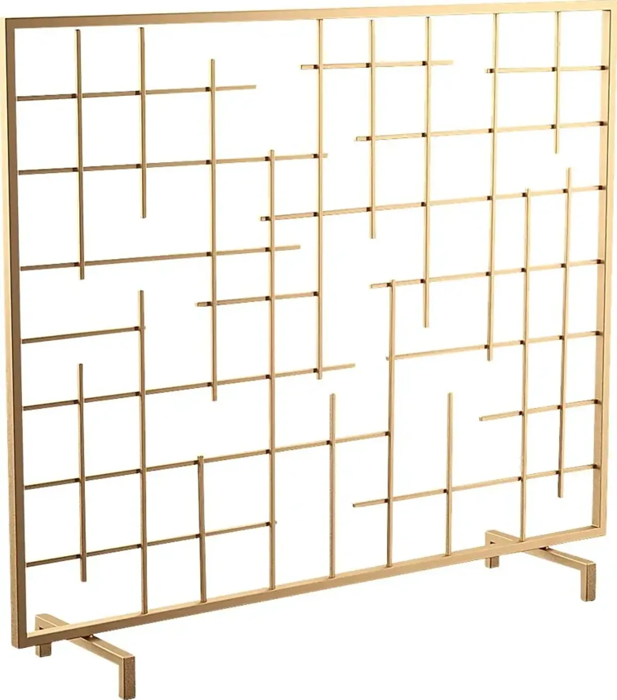 Moffre Gold Fireplace Screen