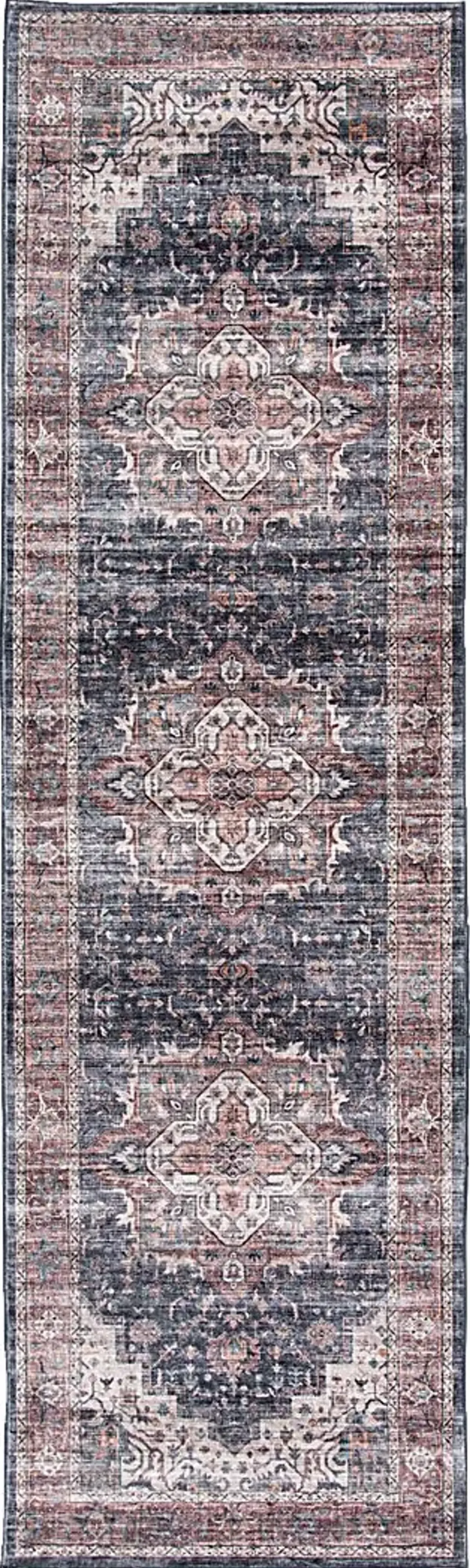 Bilbrey Rust 2'3 x 7'6 Rug