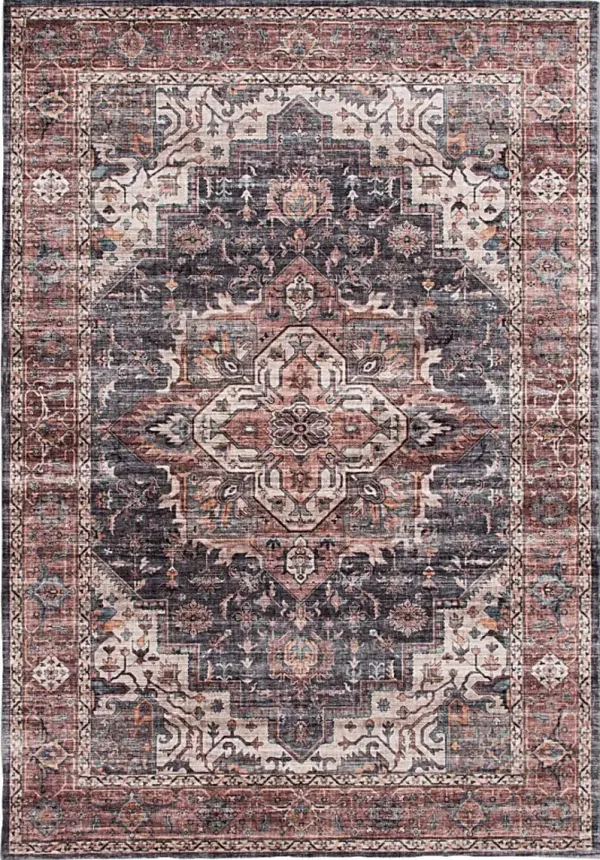 Bilbrey Rust 7'5 x 9'5 Rug