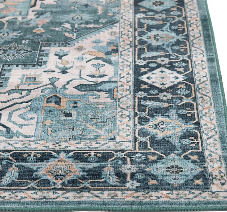 Hargis Blue 5' x 7' Rug