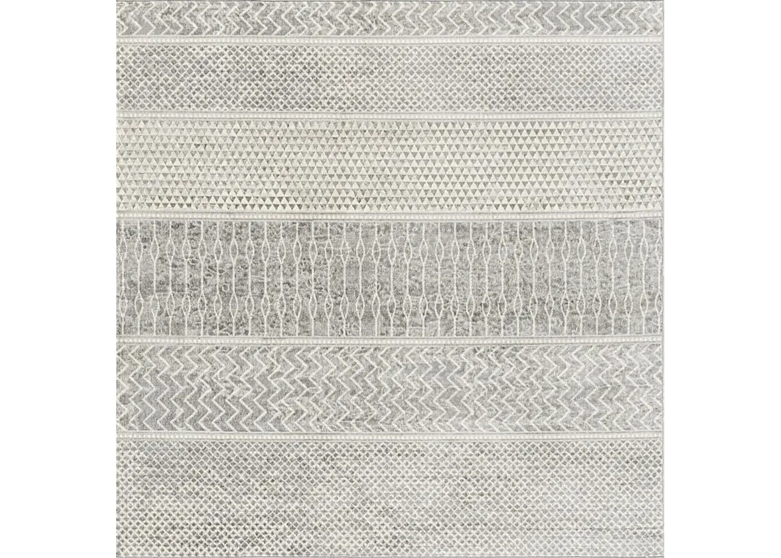 Tristram I Silver 6'7 Square Rug