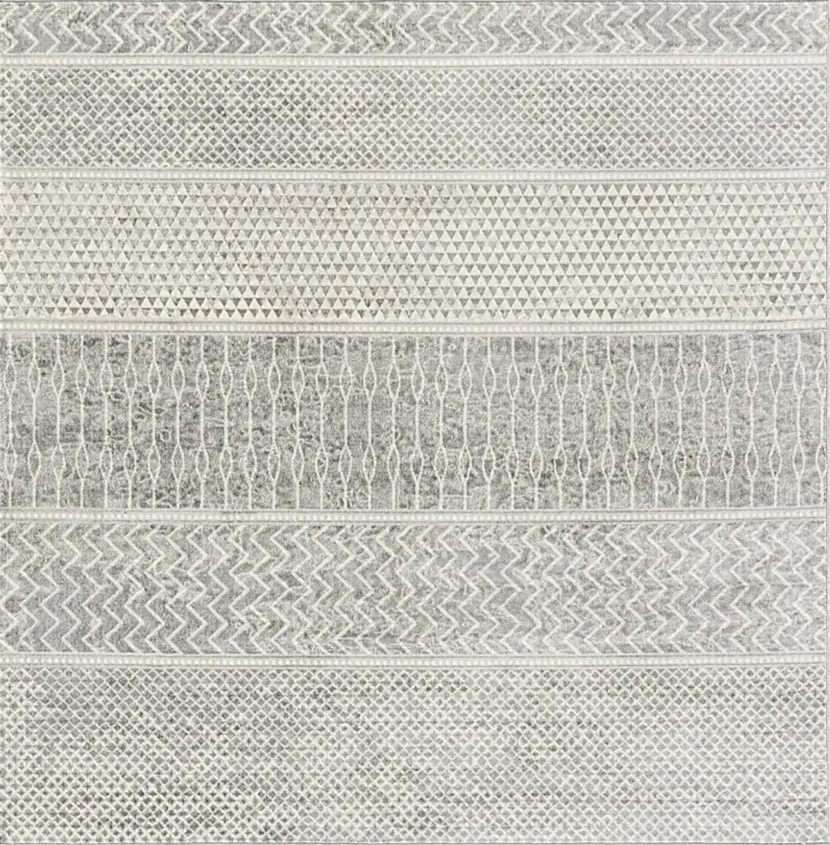 Tristram I Silver 6'7 Square Rug