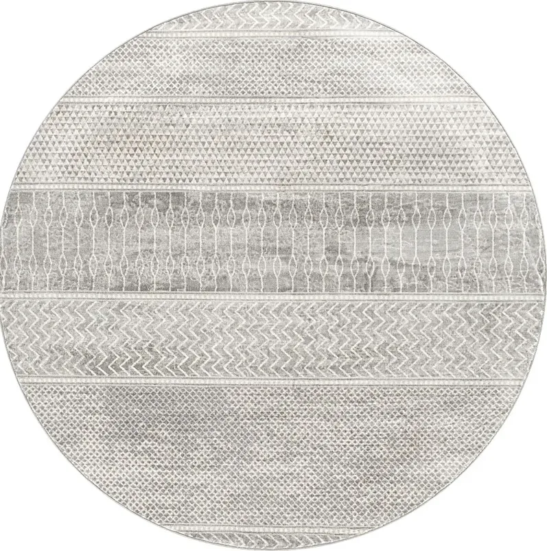 Tristram I Silver 7'10 Round Rug