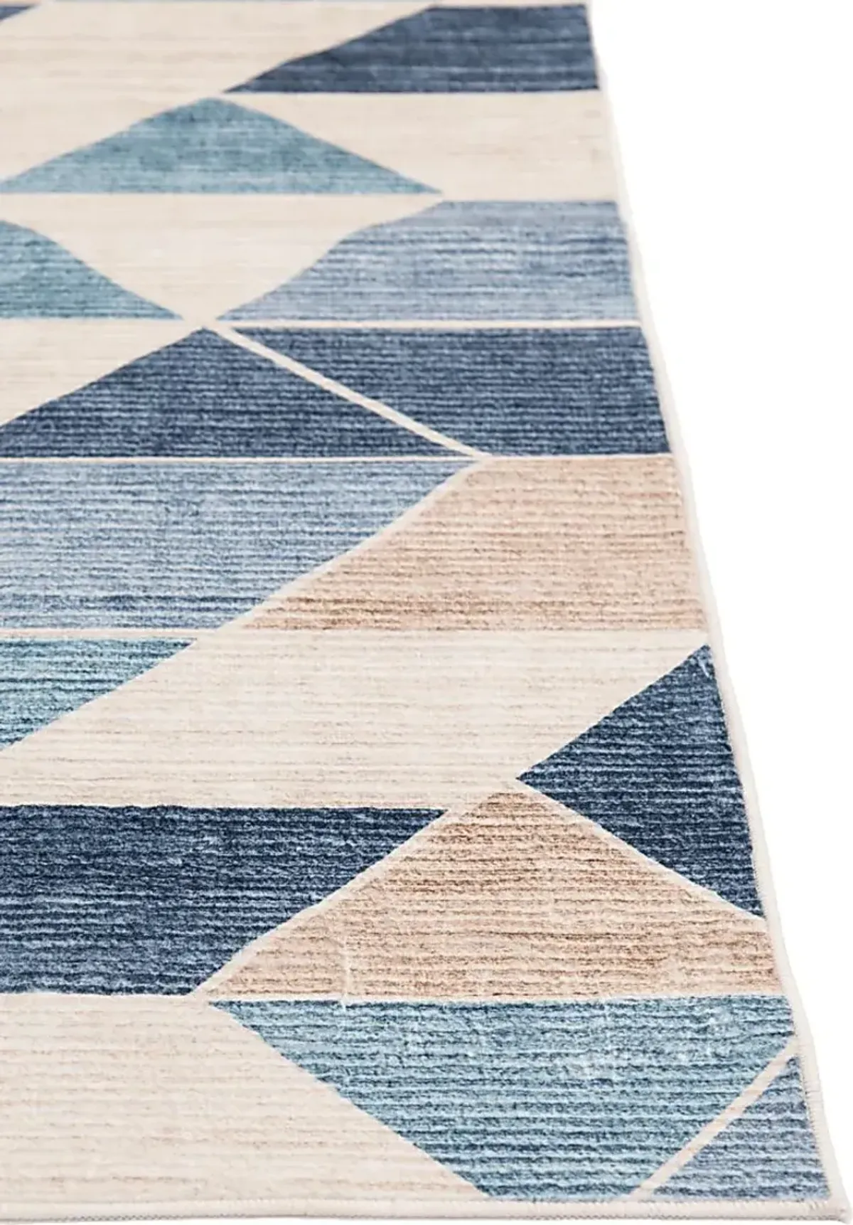 Fetterolf Blue 2'3 x 7'6 Rug