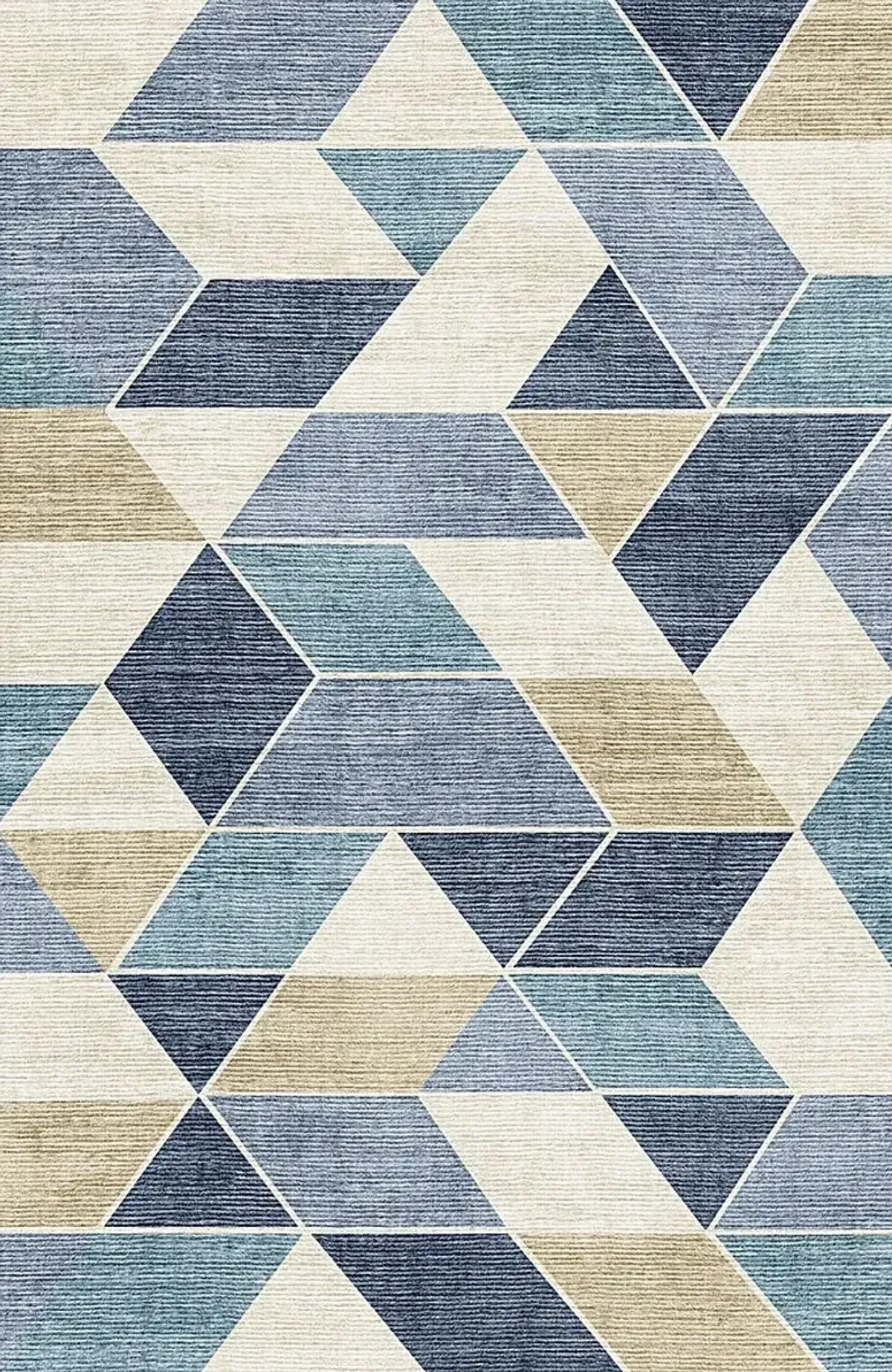 Fetterolf Blue 5' x 7' Rug