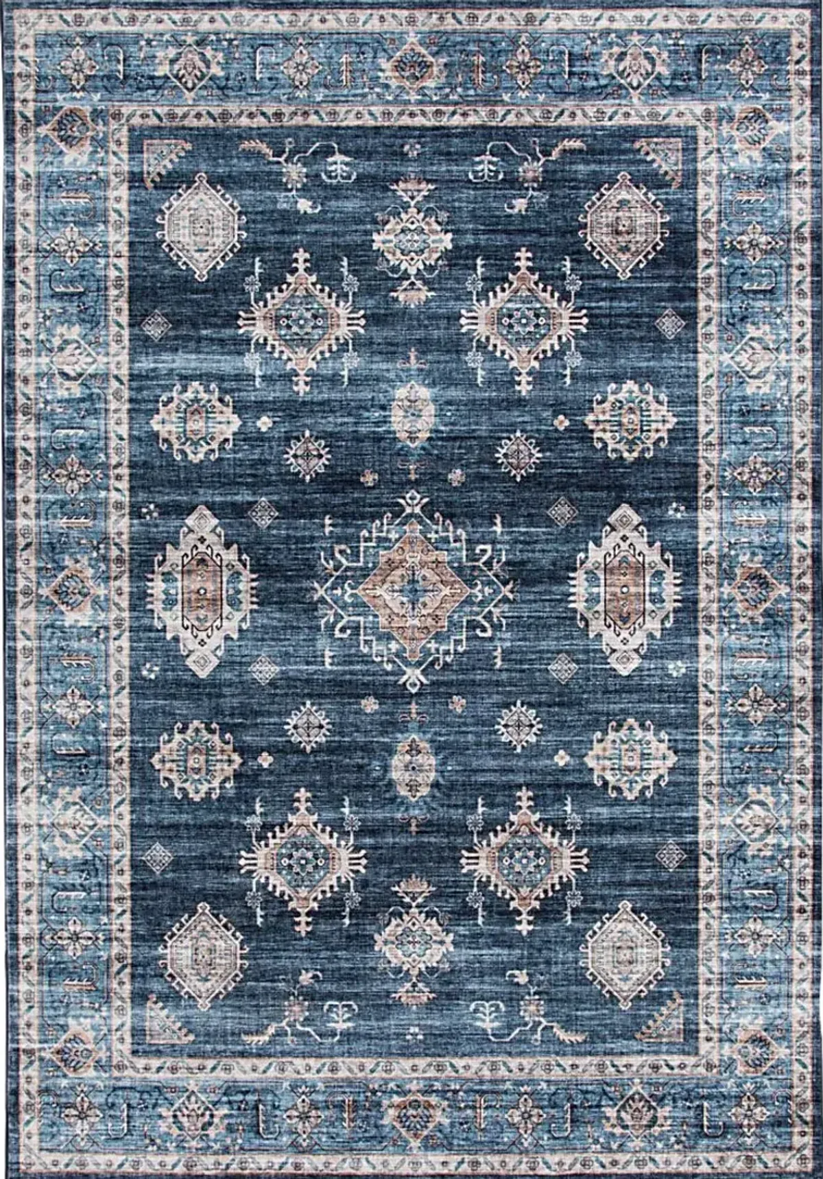 Foutch Navy 5' x 7' Rug