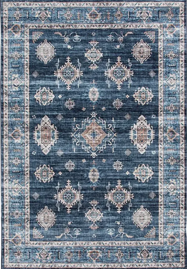 Foutch Navy 7'5 x 9'5 Rug