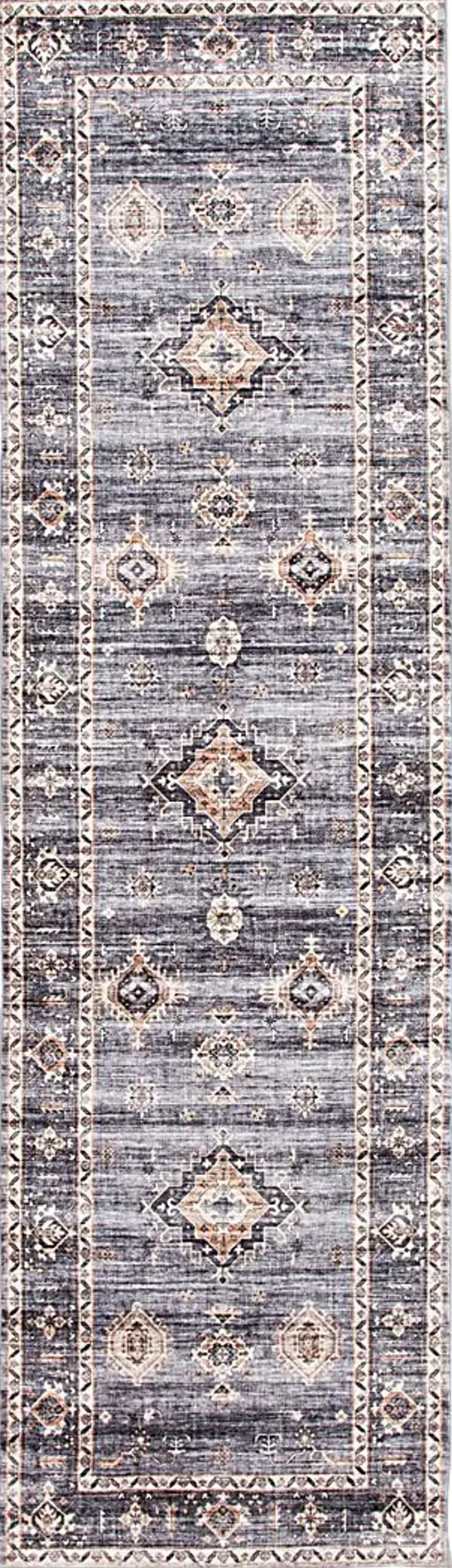 Kinniard Gray 2'3 x 7'6 Rug