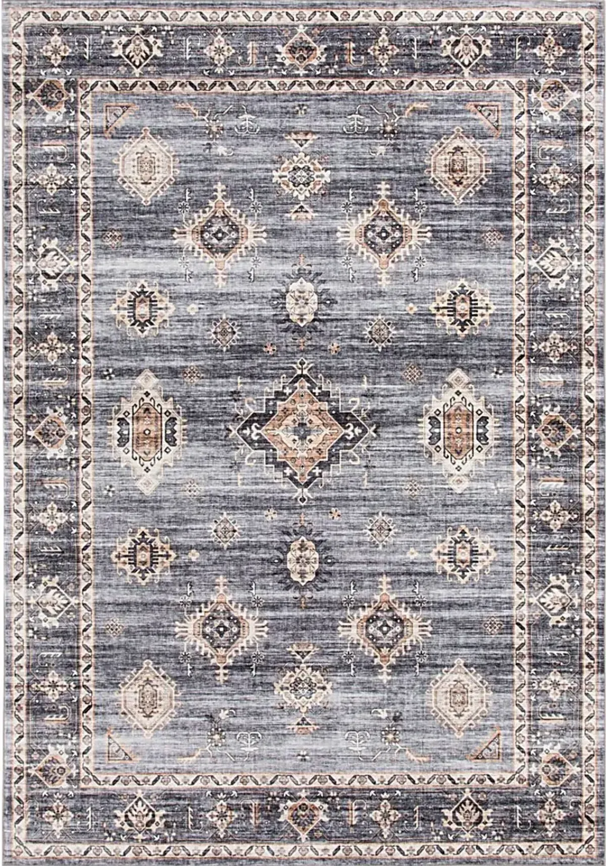 Kinniard Gray 5' x 7' Rug