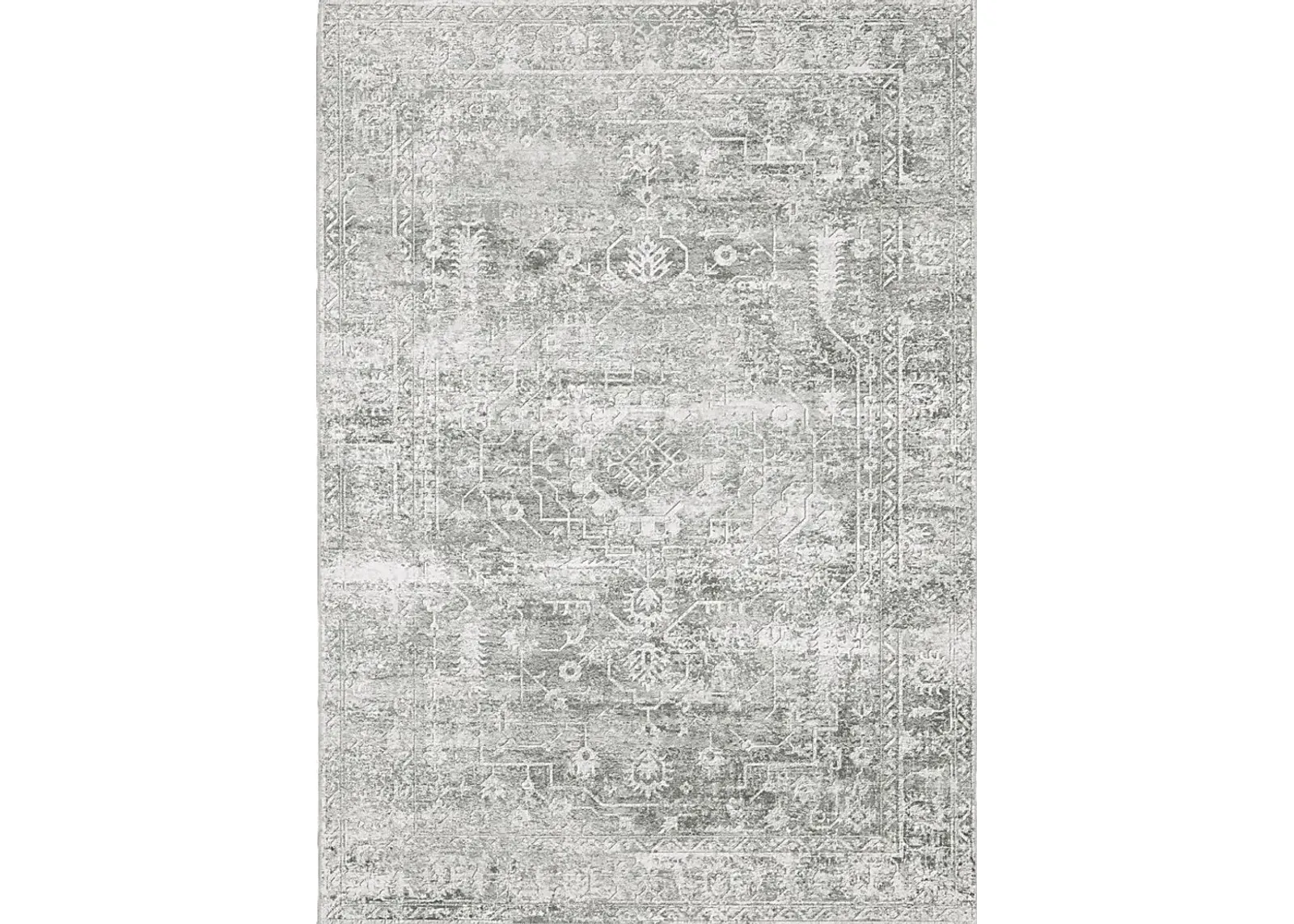 Candytuft Gray 5' x 7'3 Rug