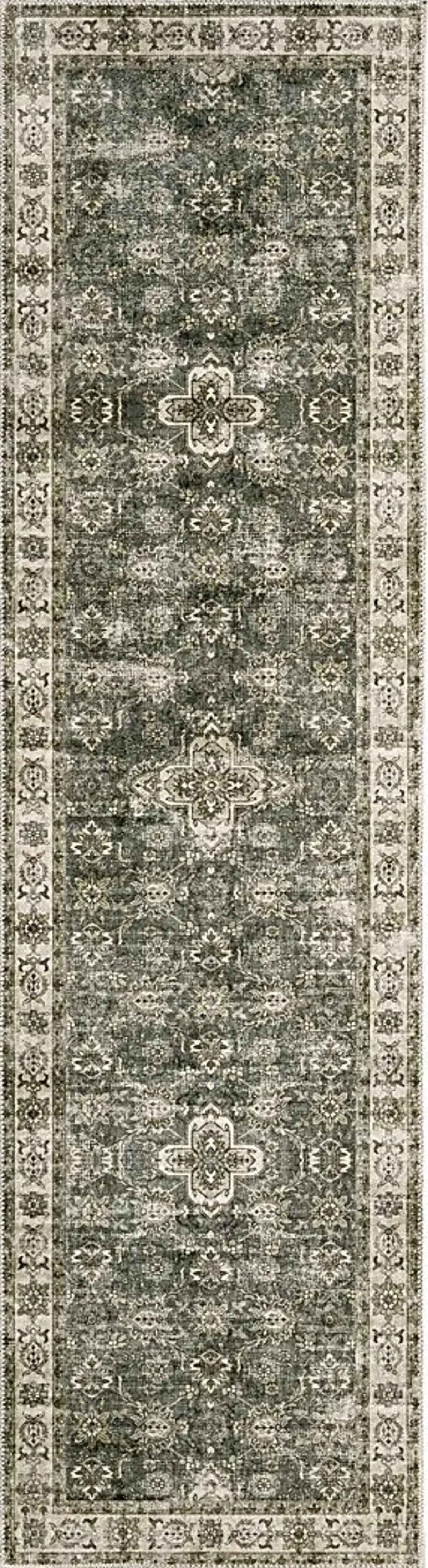 Dunkheld Beige 2' x 8' Rug