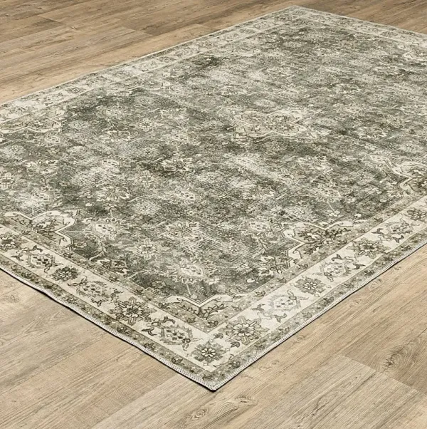 Dunkheld Beige 7'5 x 10' Rug
