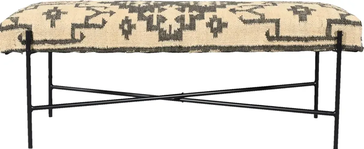 Dalkai Black Bench