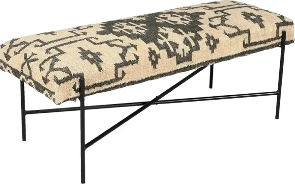 Dalkai Black Bench