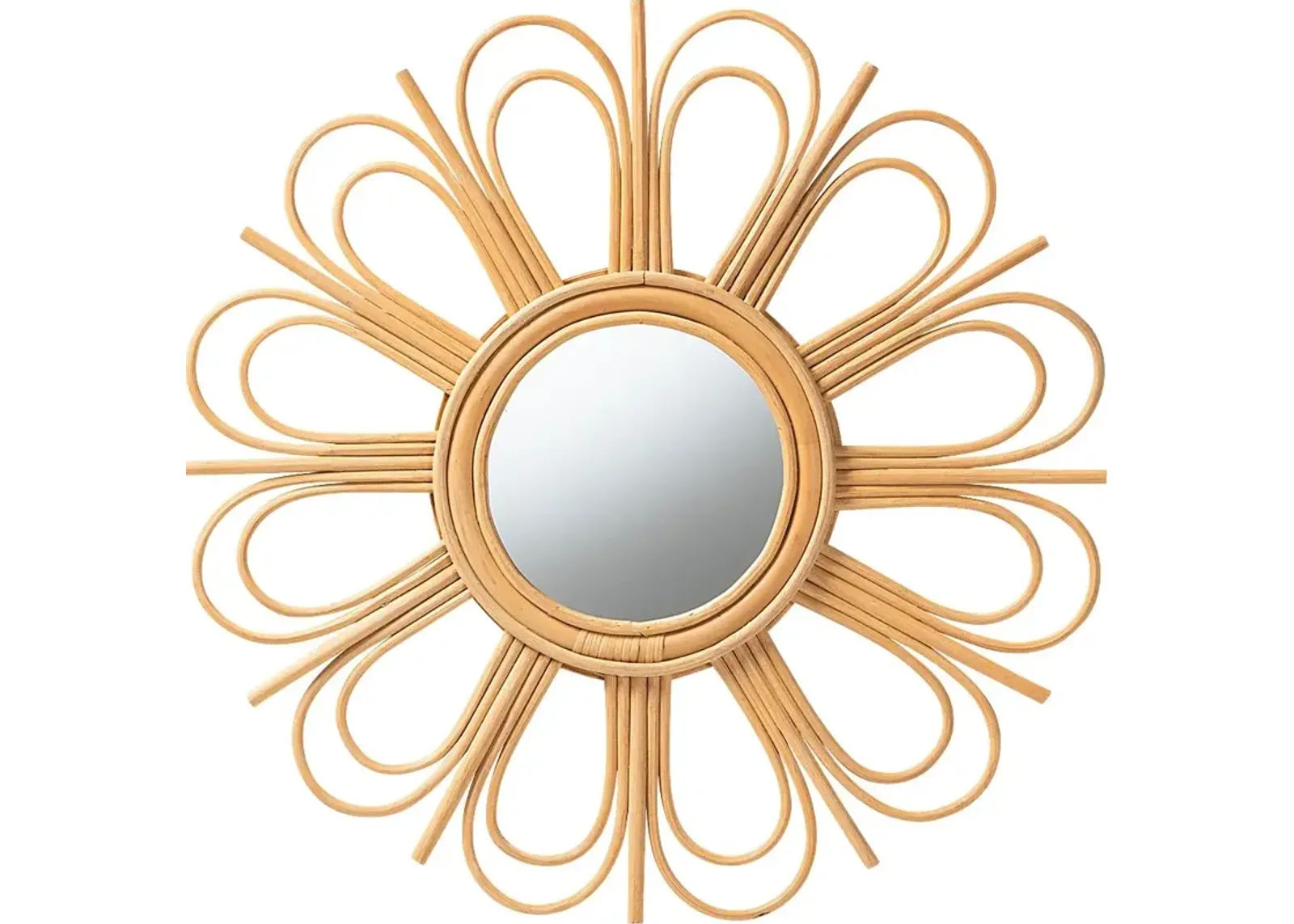 Janila Brown Accent Mirror