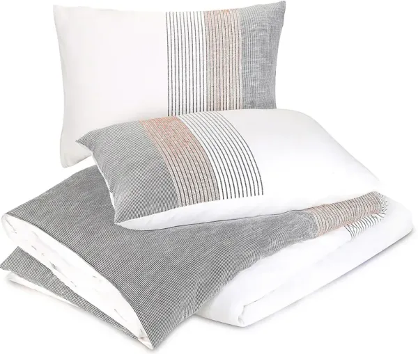 Watsonwood Gray Full/Queen 3 Pc Duvet Set