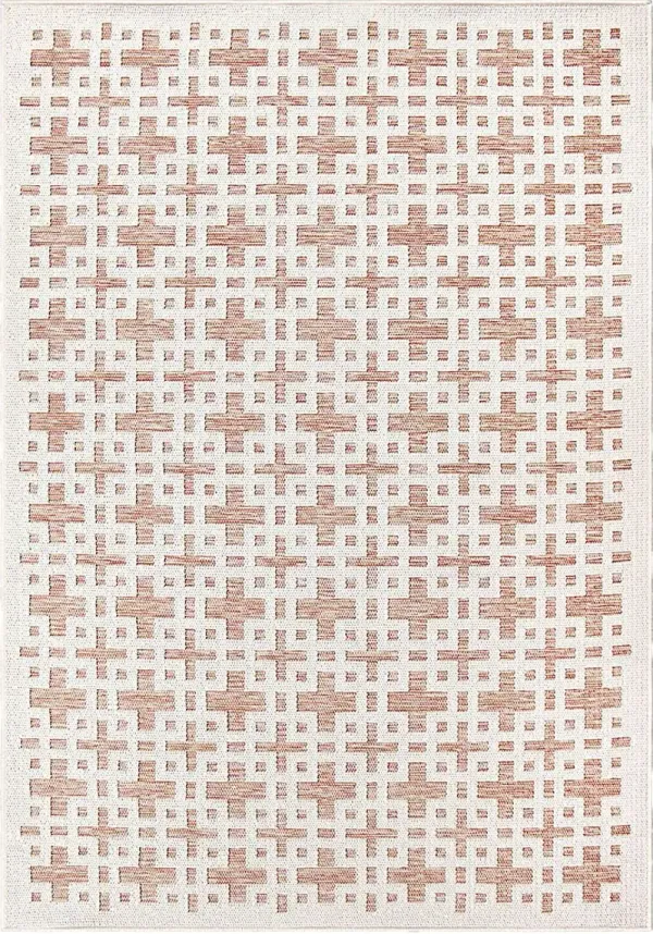 Flomaton Orange 5'3 x 7'6 Rug