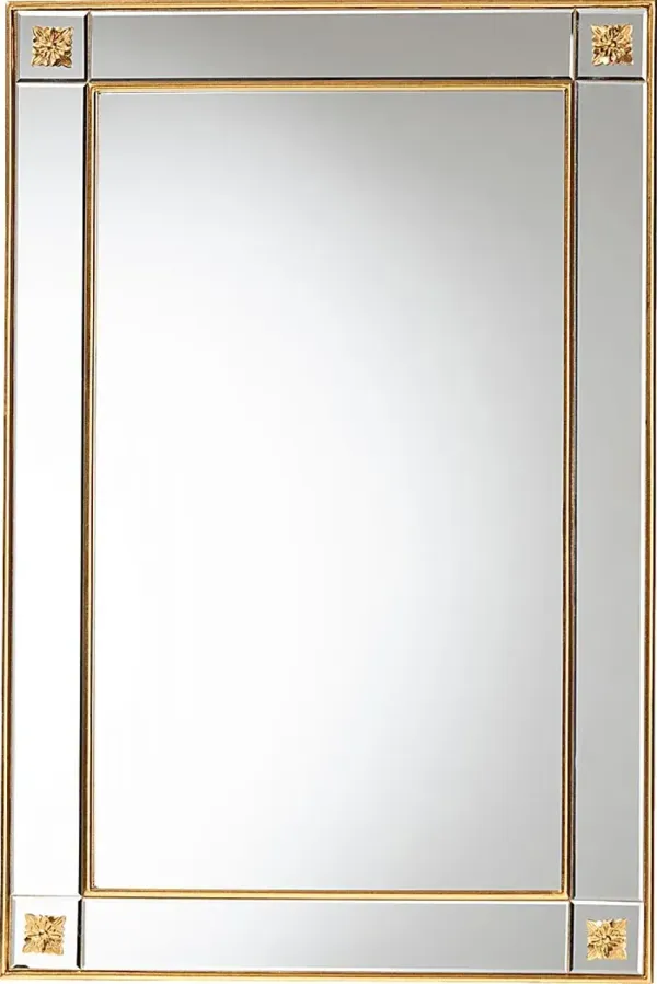 Enero Gold Wall Mirror