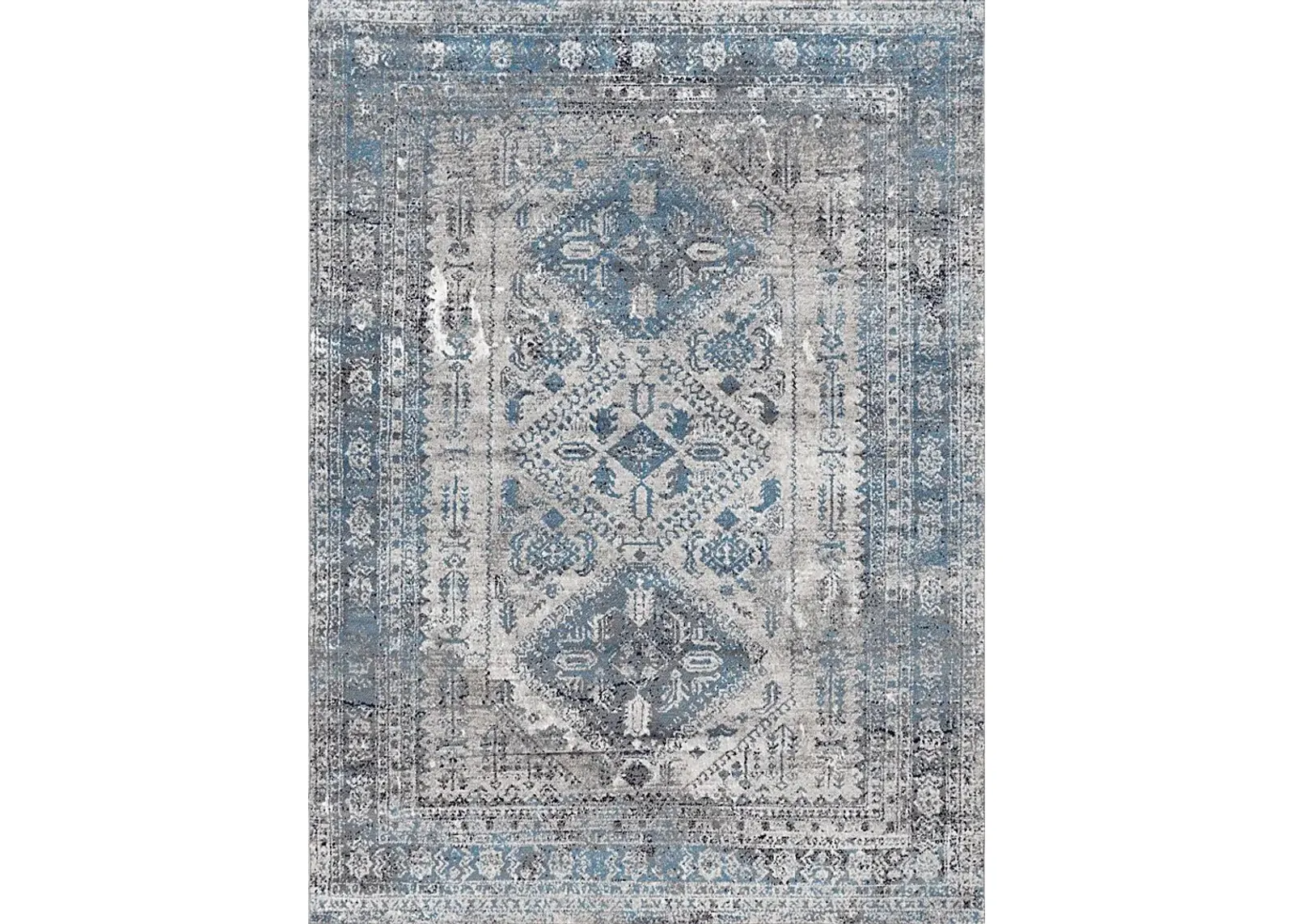 Transcom II Gray 5'3 x 7'3 Rug