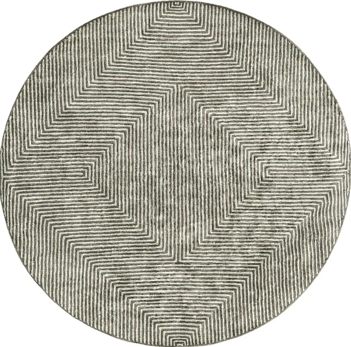 Splitbrook Charcoal 8' Round Rug