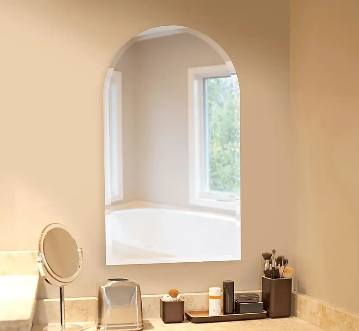 Chadburn Gray Mirror