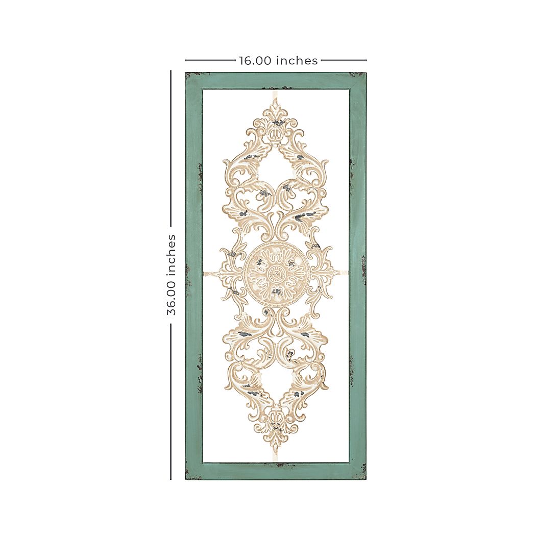 Warwana Teal Wall Decor