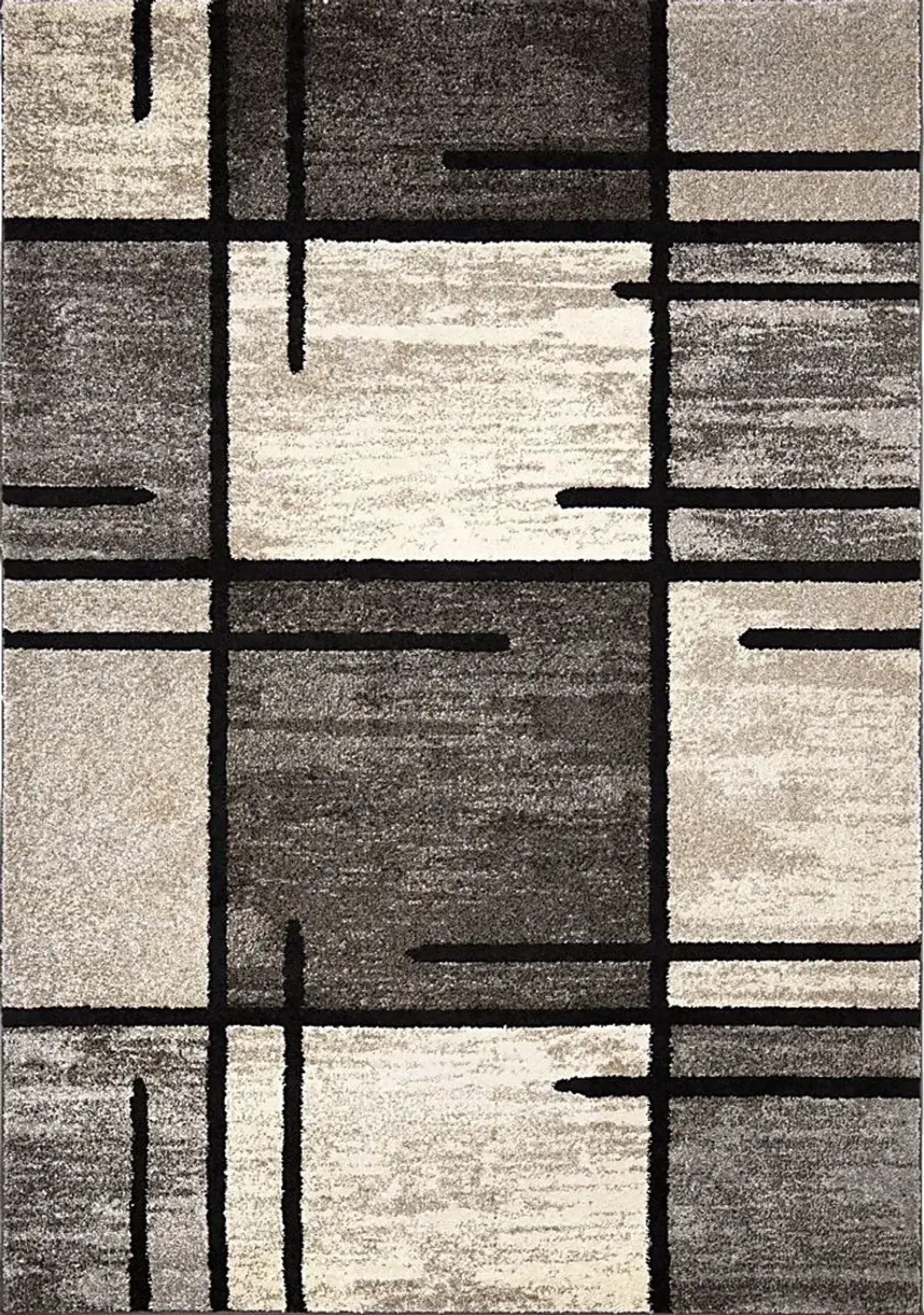 Heida Gray 5'3 x 7'6 Rug