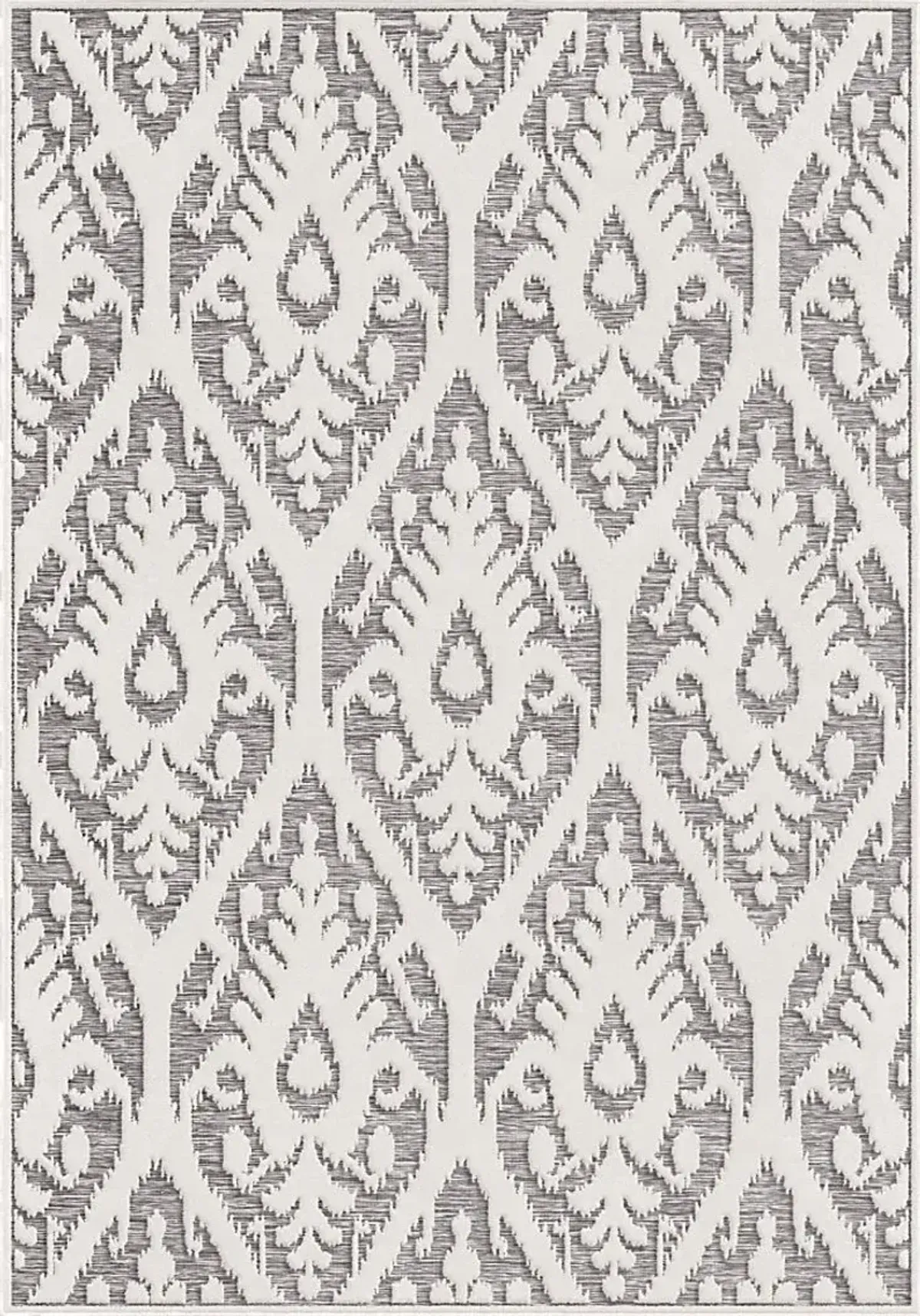 Andena Gray 5'2 x 7'6 Indoor/Outdoor Rug