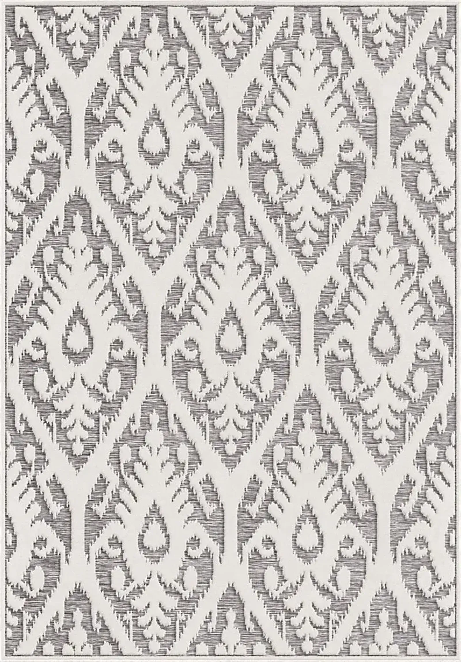 Andena Gray 7'9 x 10'10 Indoor/Outdoor Rug