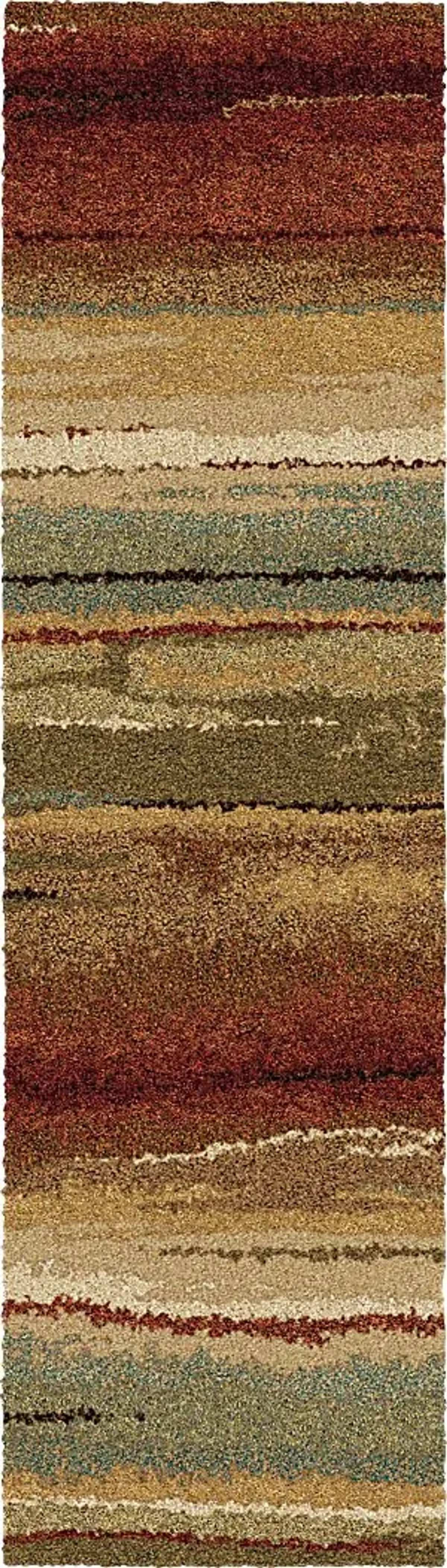 Andries Multi 2'3 x 8' Runner Rug