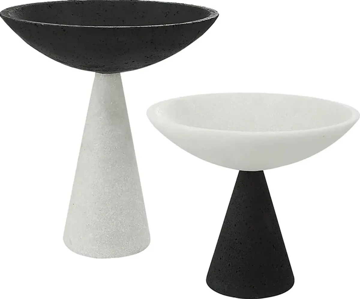 Olivedale Black Bowl, Set of 2