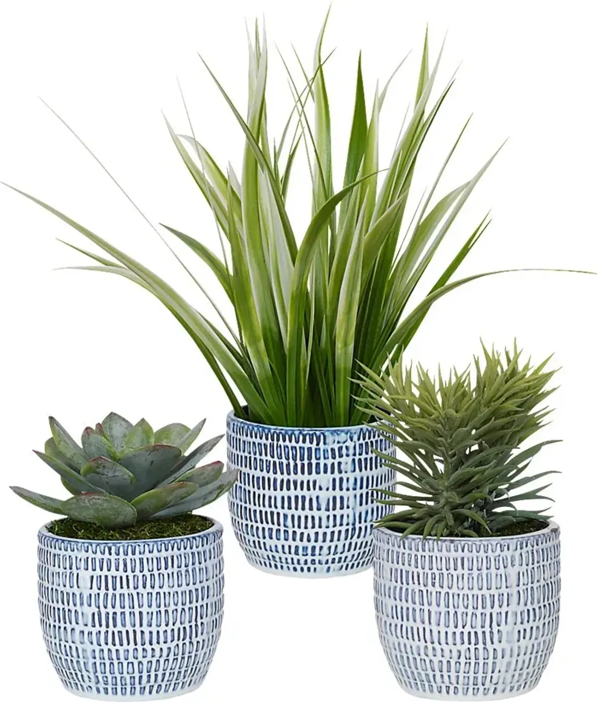 Fathbrook Green Faux Plant, Set of 3