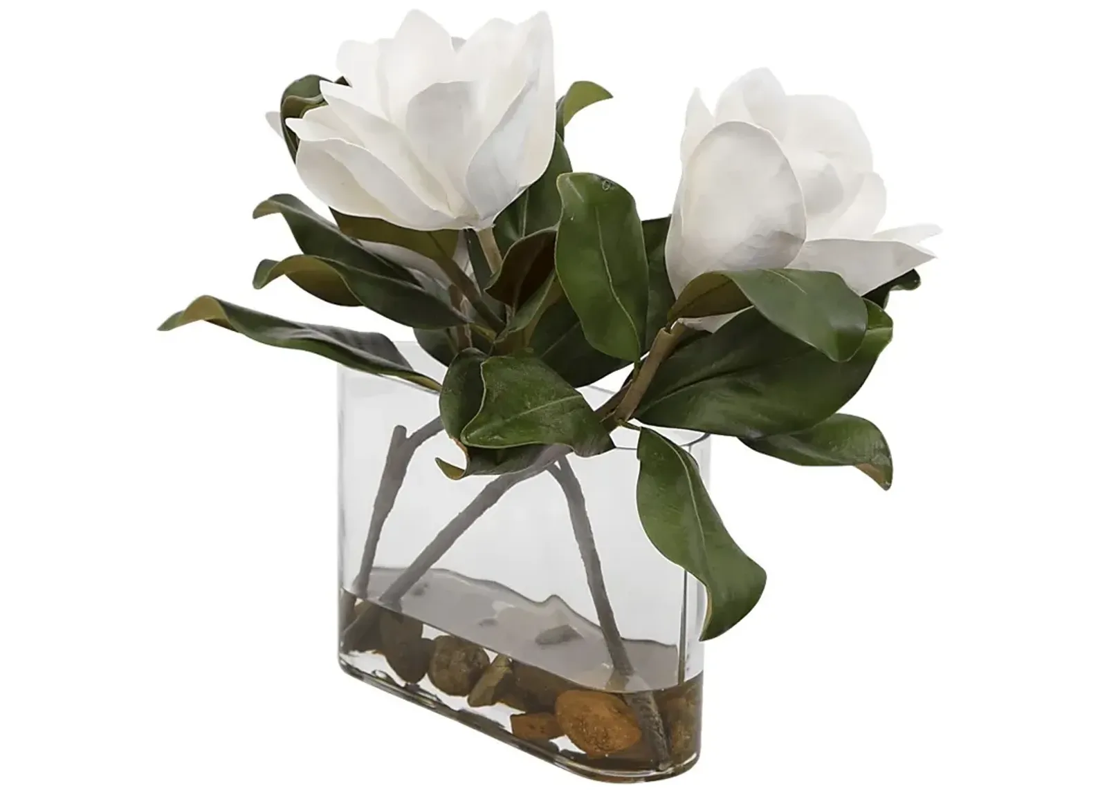 Garrity White Faux Magnolia