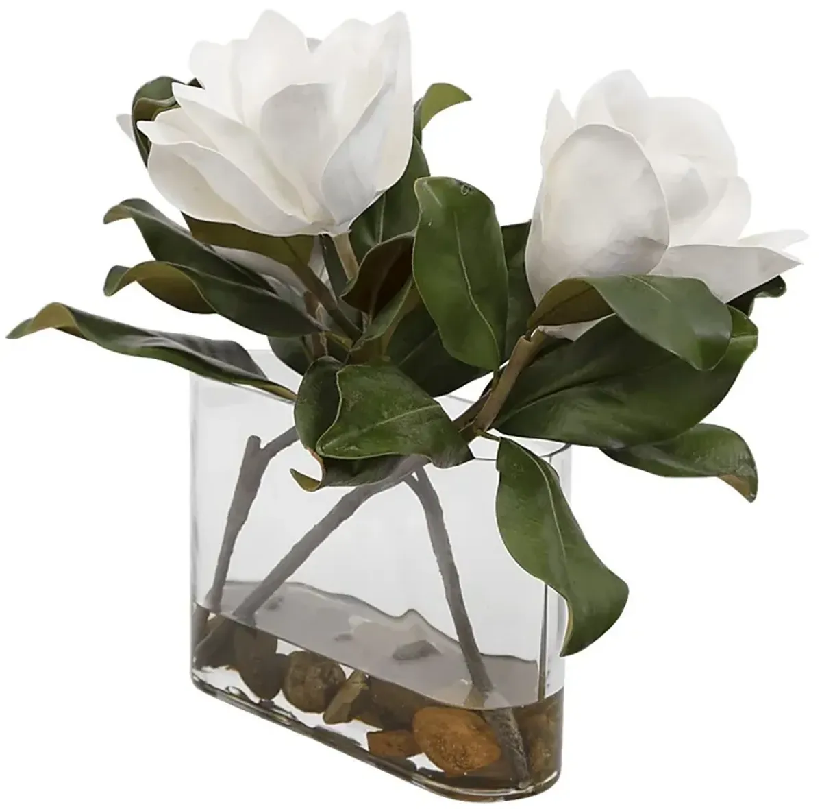 Garrity White Faux Magnolia