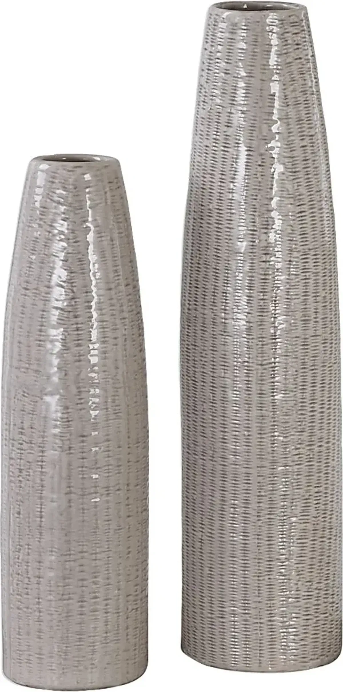 Jemison Brown Vase, Set of 2