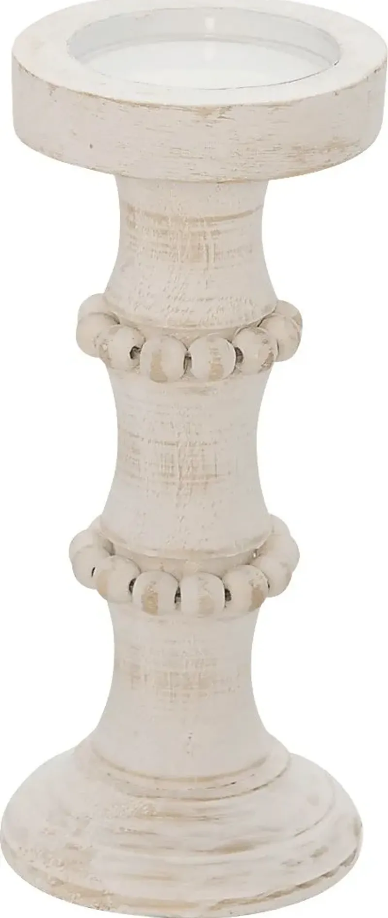 Wareingwood White Short Candle Holder