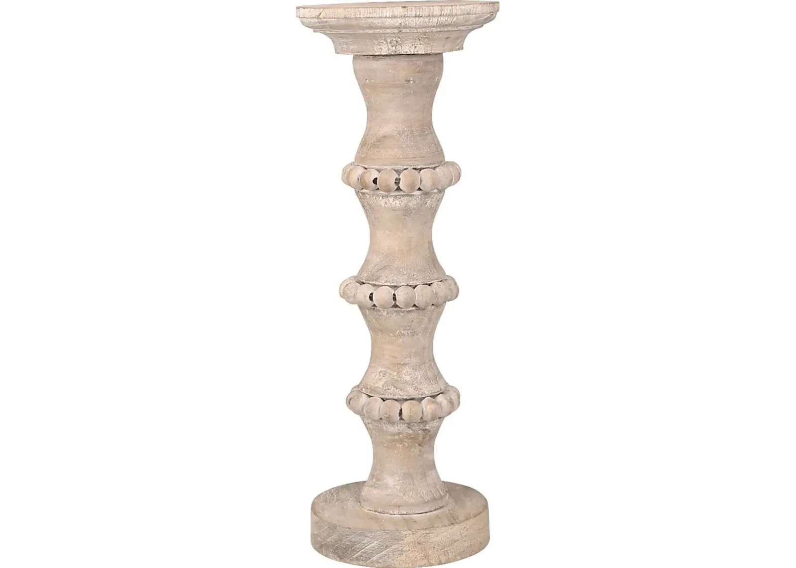 Wareingwood Beige Tall Candle Holder