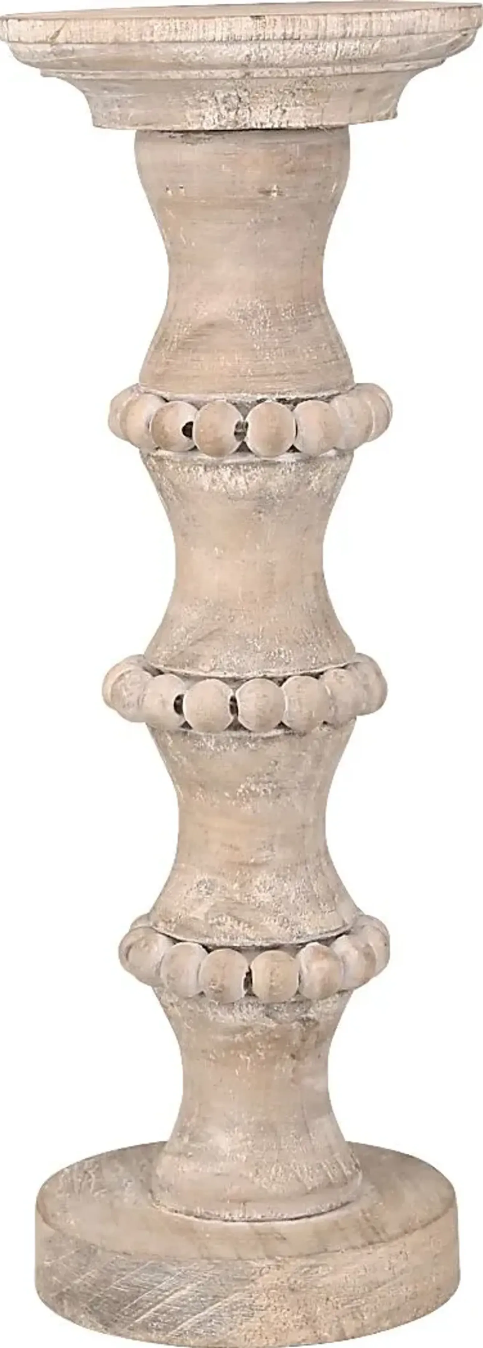 Wareingwood Beige Tall Candle Holder