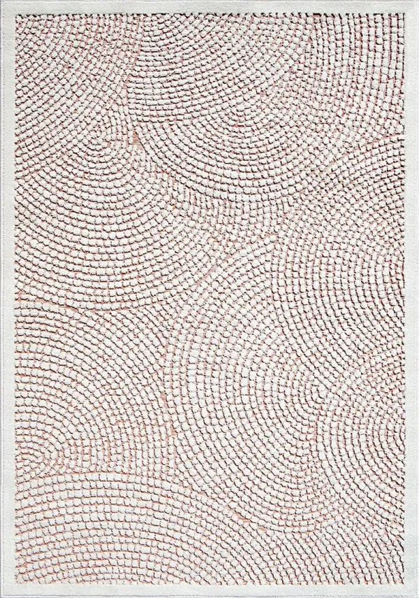 Martove White 5'2 x 7'6 Rug