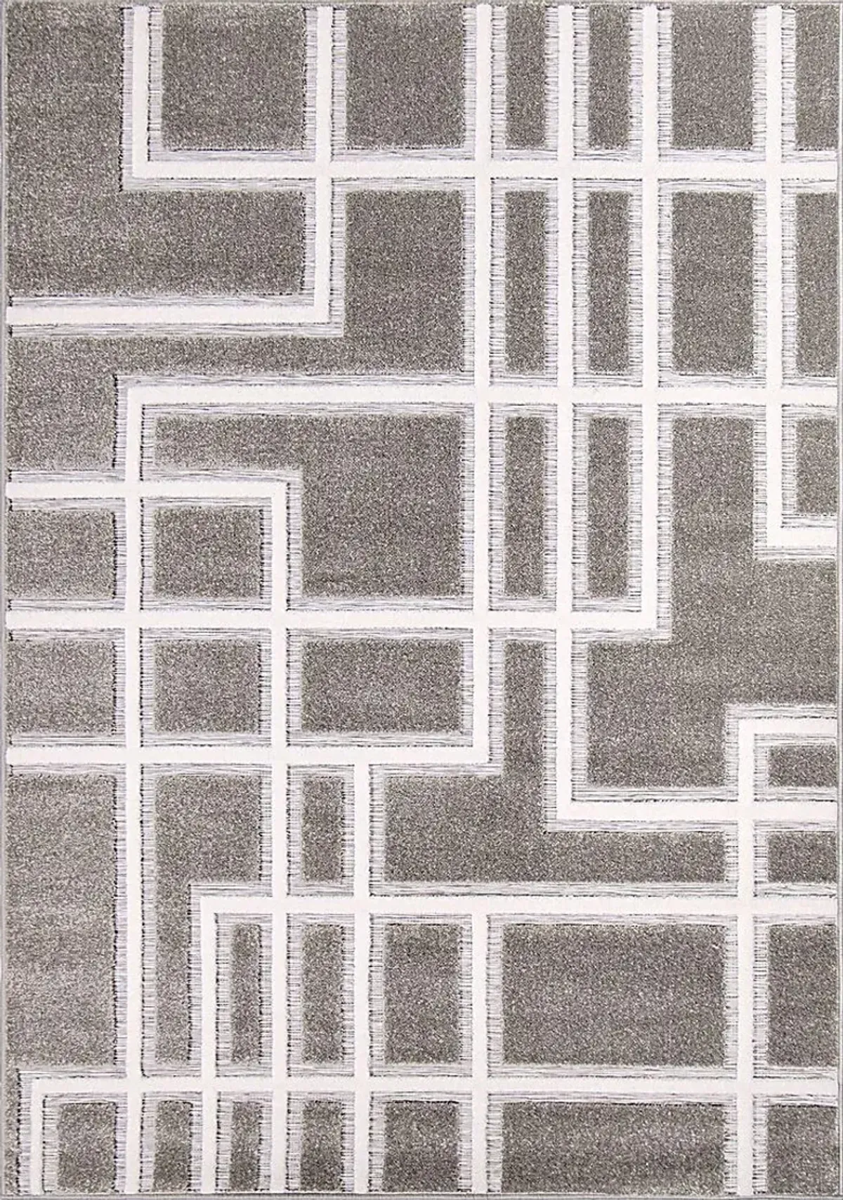 Dubuge Gray 5'2 x 7'6 Rug