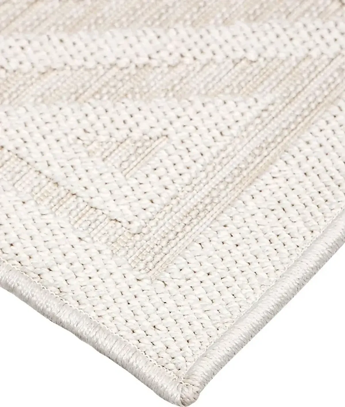 Brundidge White 5'3 x 7'6 Rug