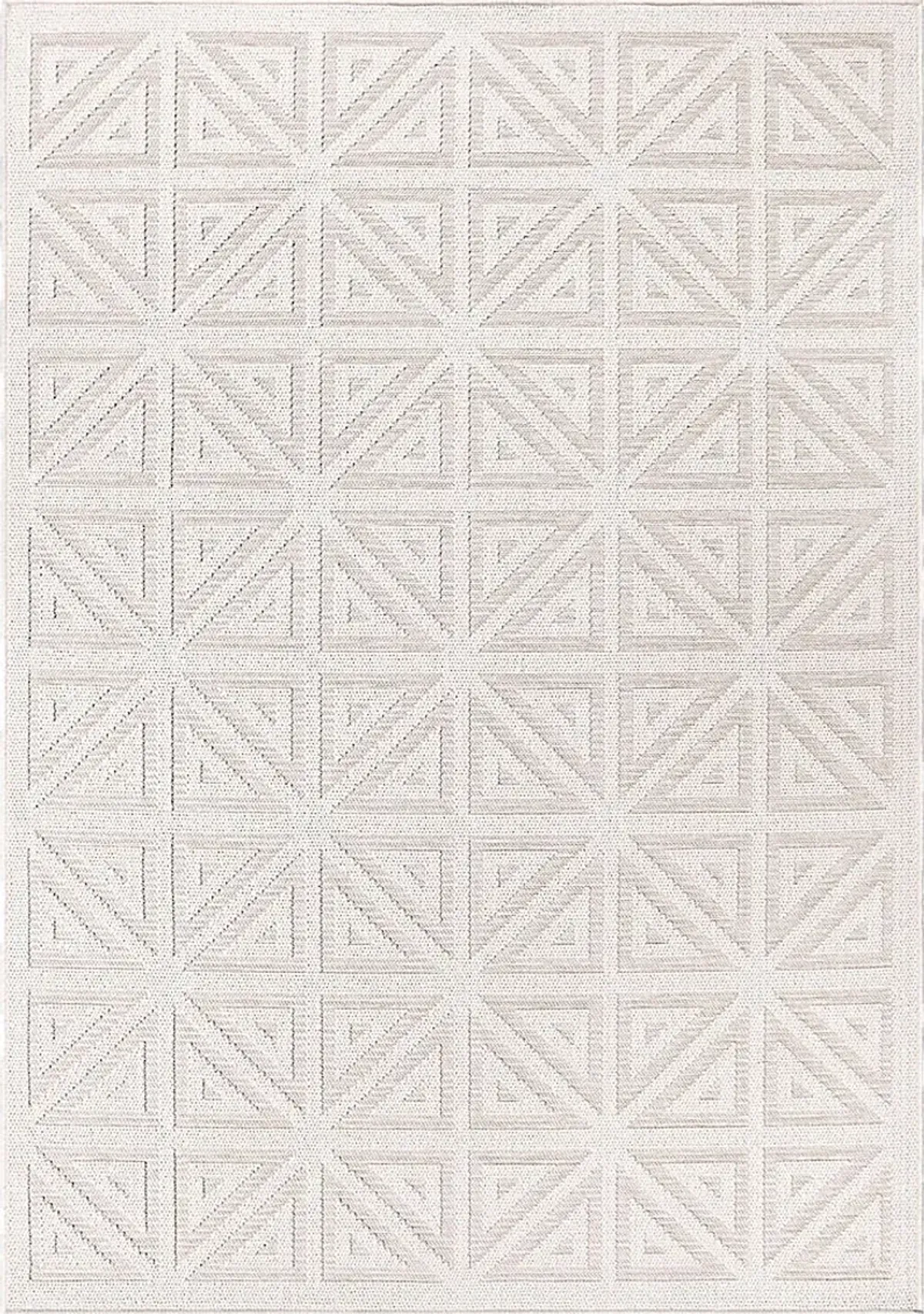 Brundidge White 5'3 x 7'6 Rug