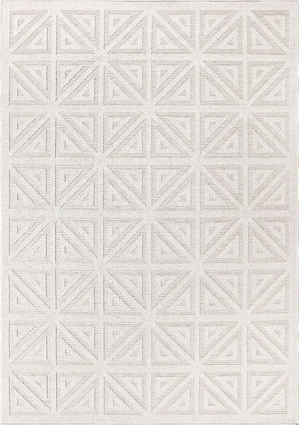 Brundidge White 5'3 x 7'6 Rug