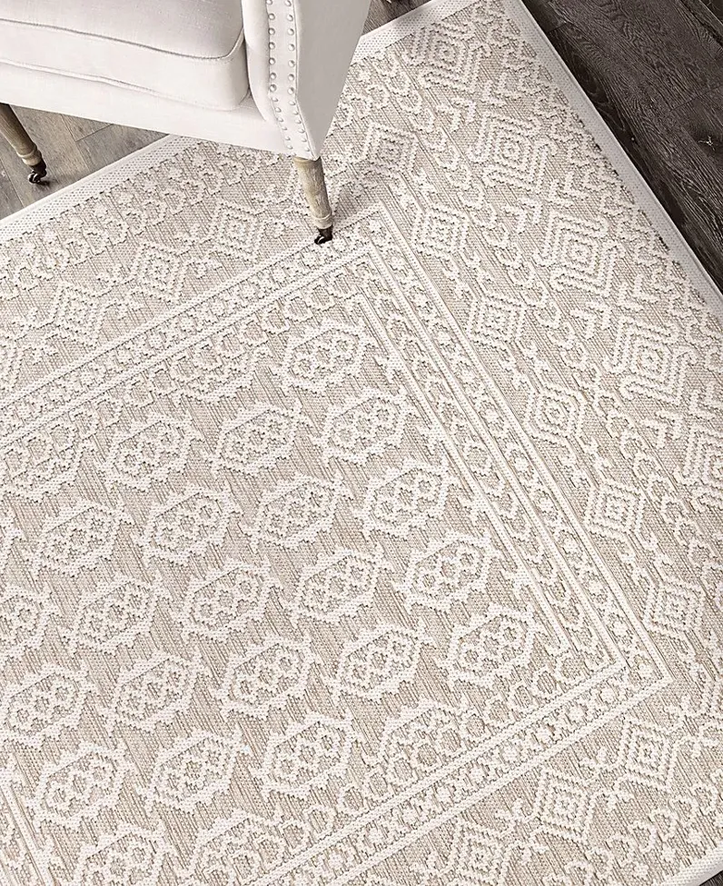 Sumiton Beige 5'3 x 7'6 Rug