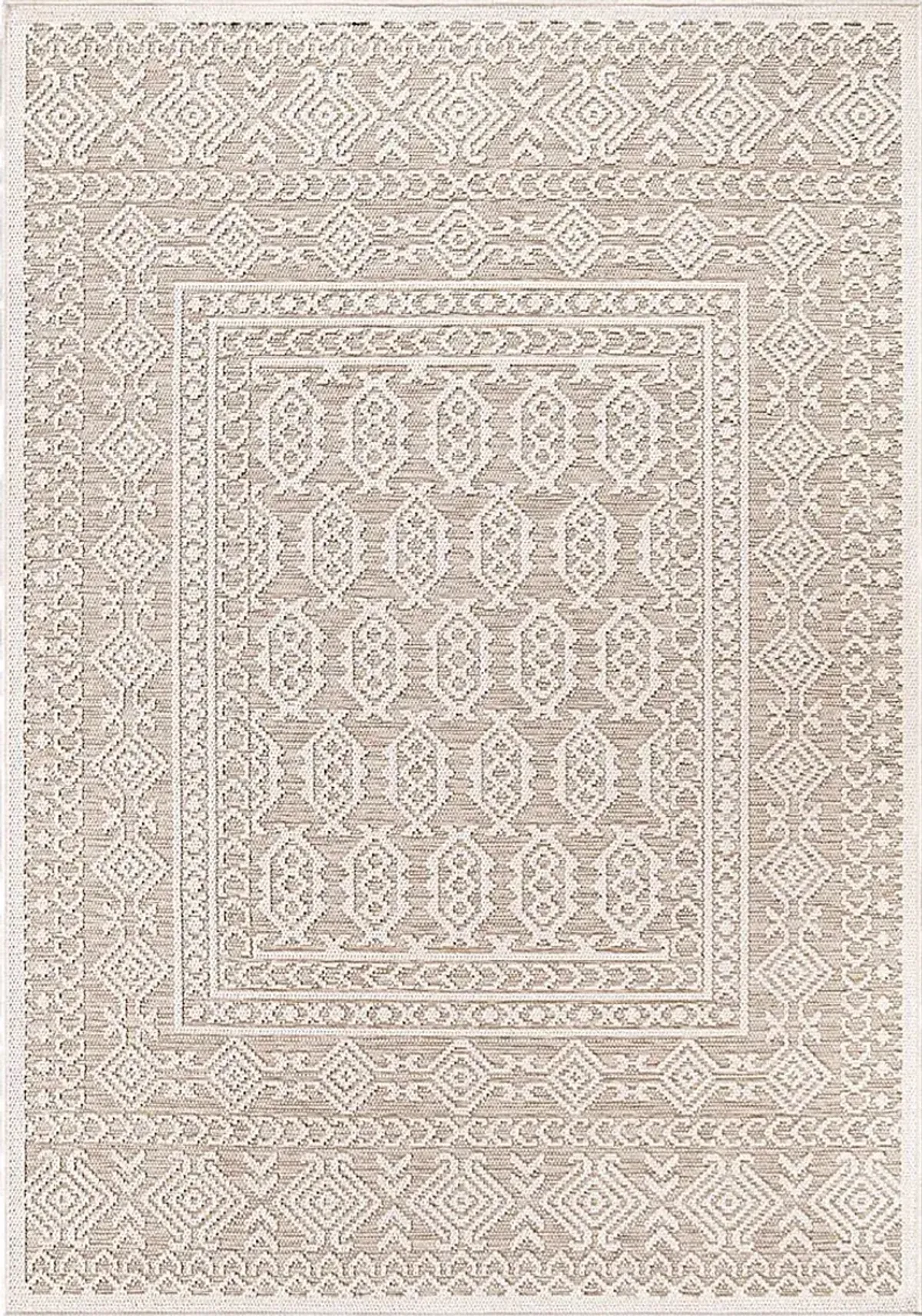 Sumiton Beige 5'3 x 7'6 Rug