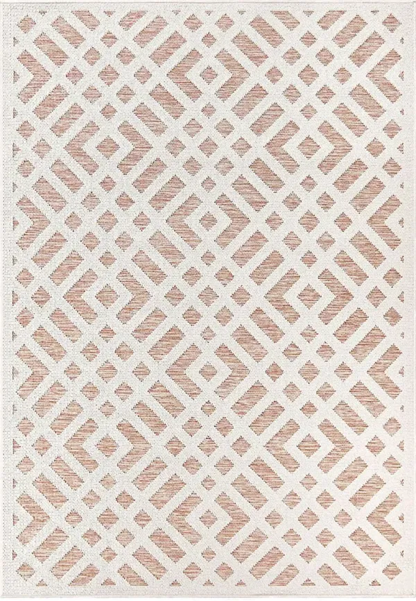 Malverne Orange 5'3 x 7'6 Rug