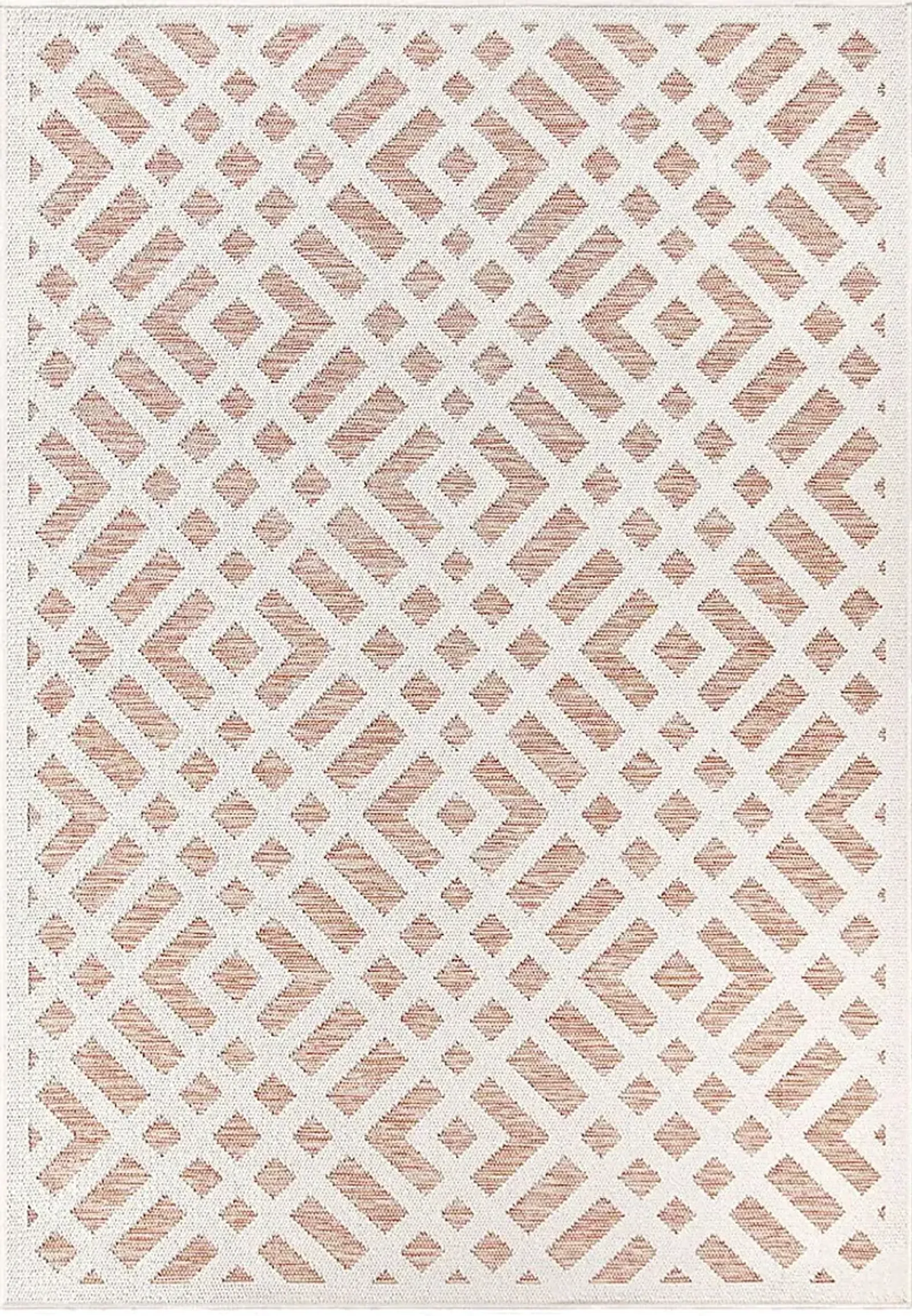 Malverne Orange 5'3 x 7'6 Rug